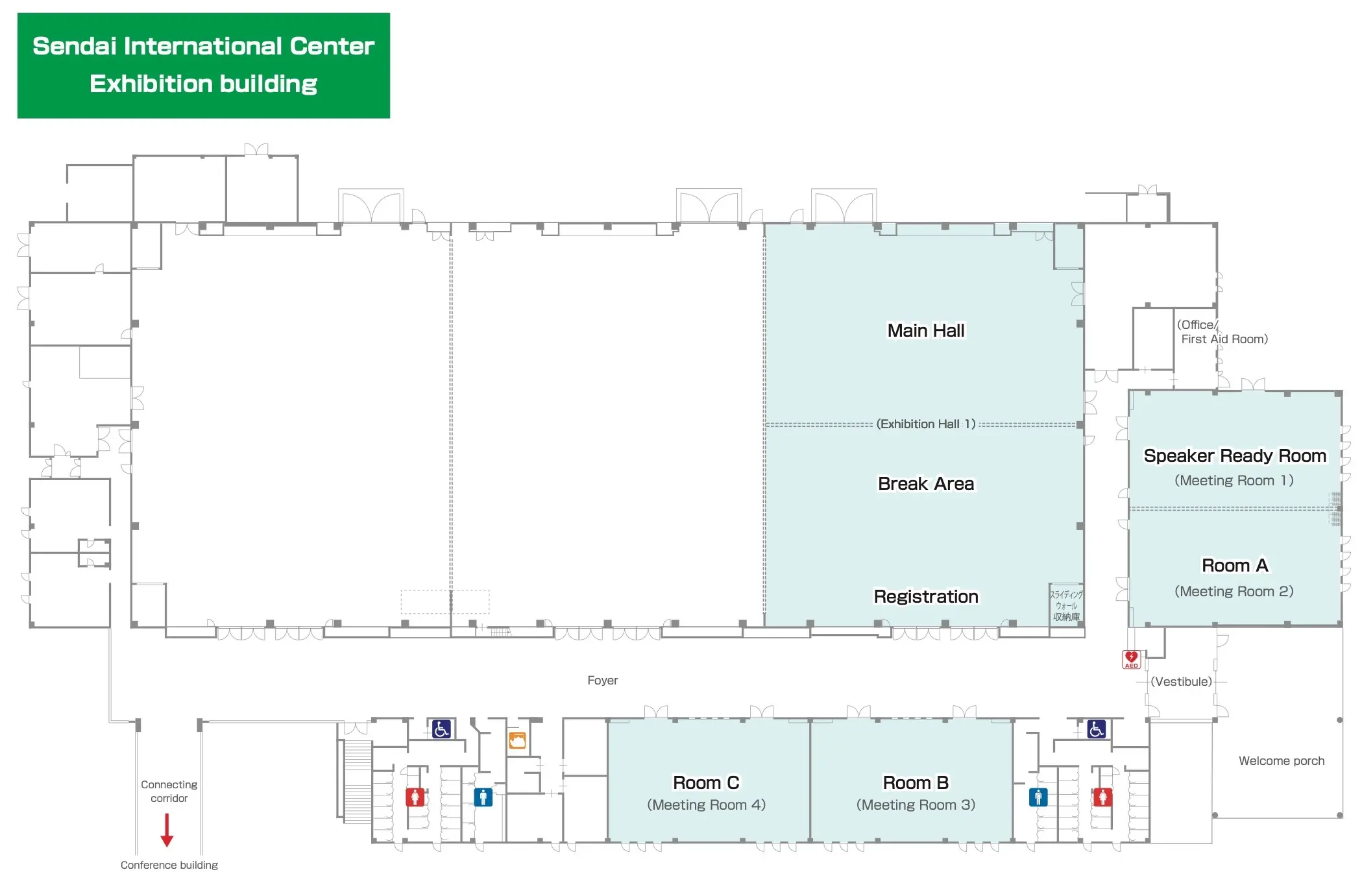 Floor map