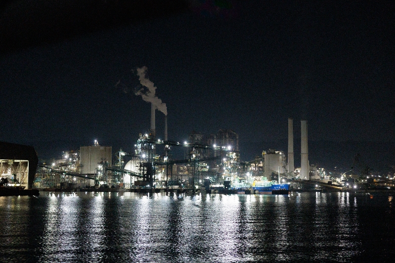 周南コンビナート夜景